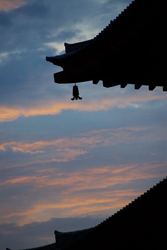 暮れゆく増上寺