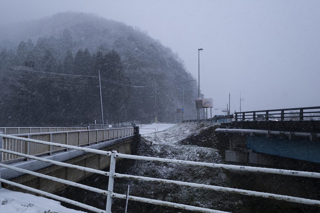 吹雪に！