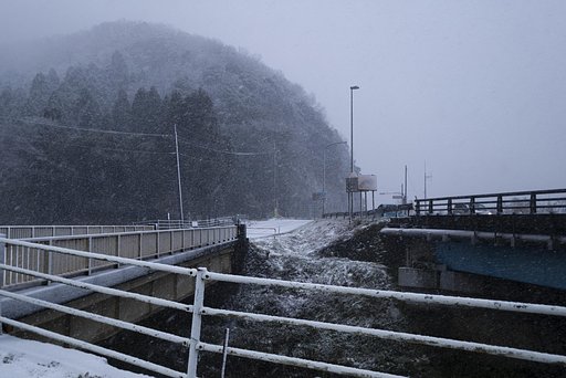 吹雪に！