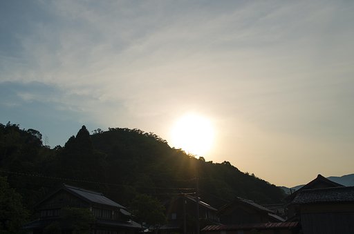 モヤット晴れた朝