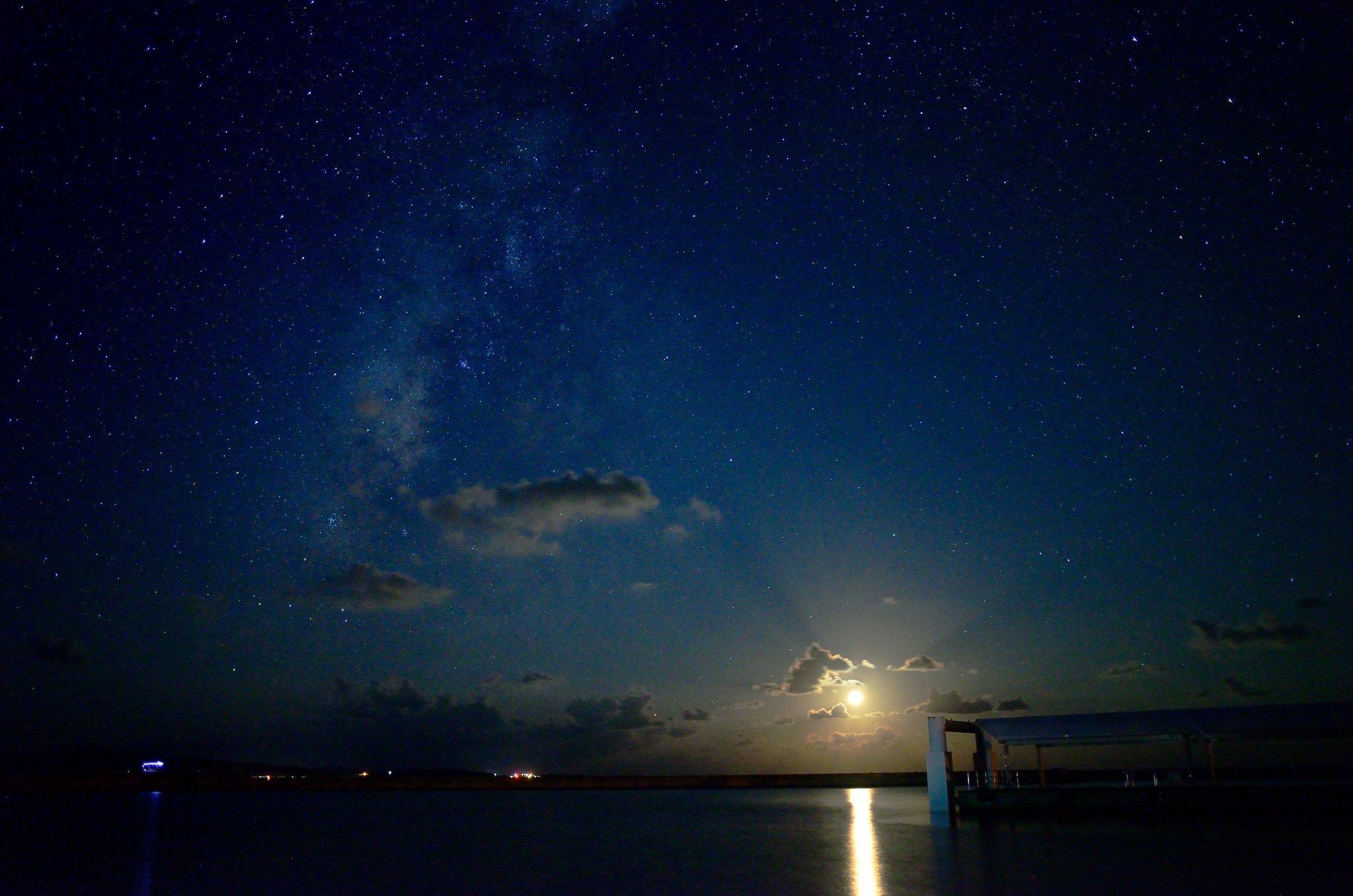 鳩間島の夜空
