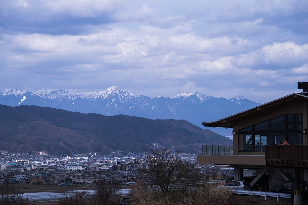 諏訪SAからの八ヶ岳
