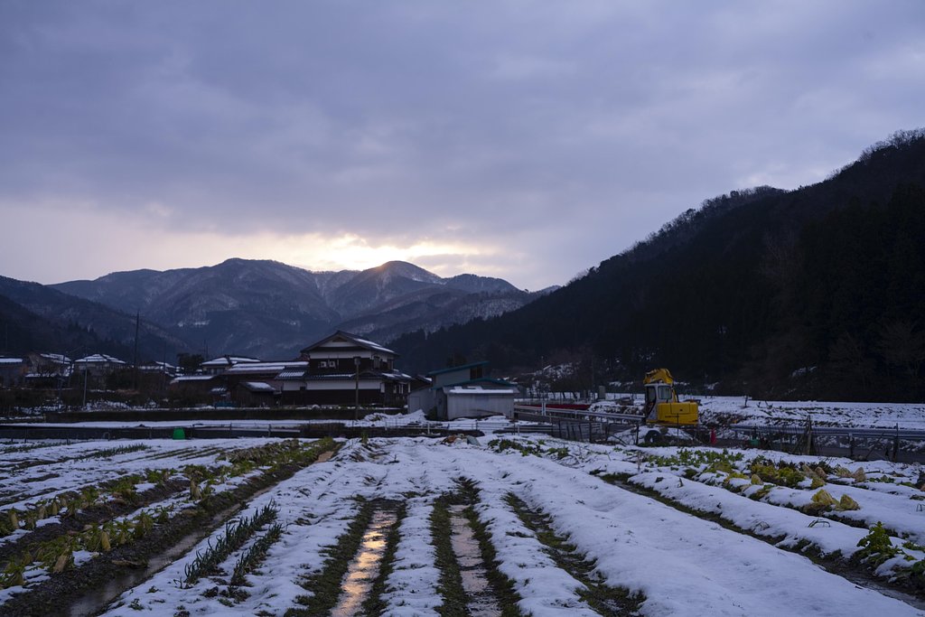 雲が多い朝！