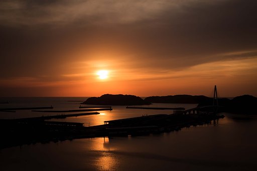 夕景浜田港Ⅱ