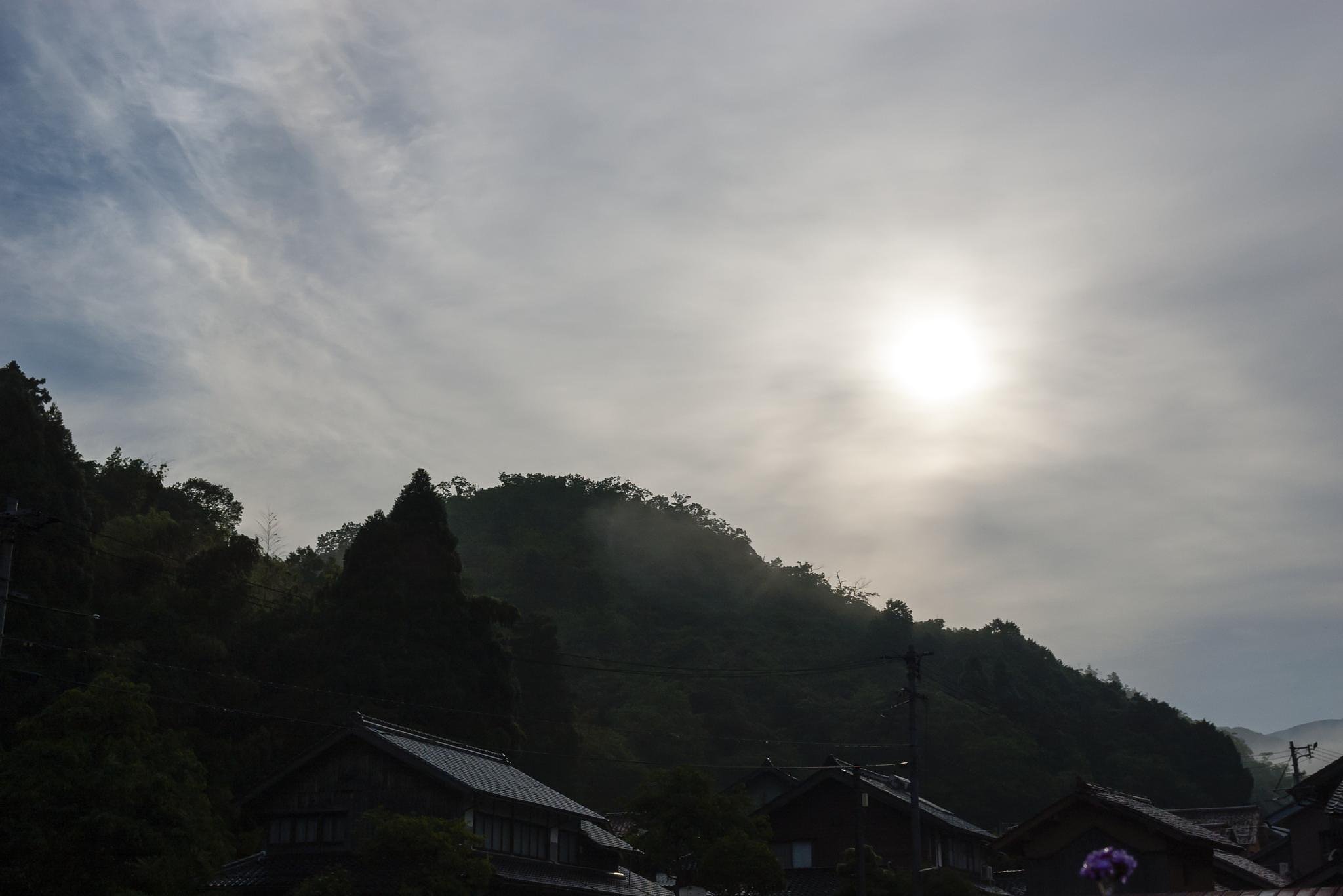 雨が止みました