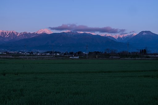 安曇野の目覚め