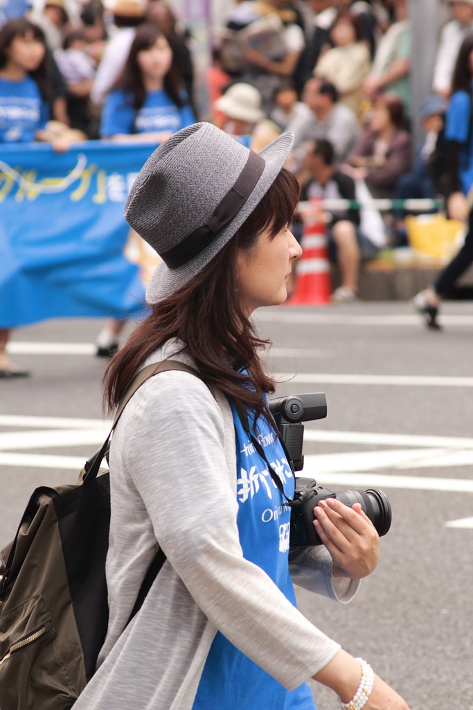 カメラ女子