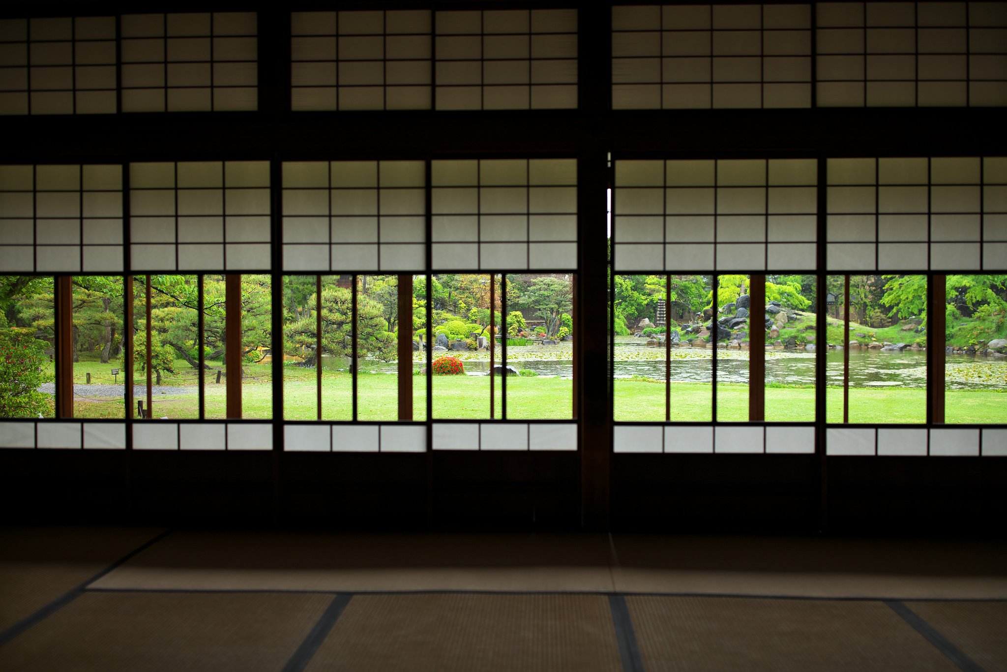 庭園の情景