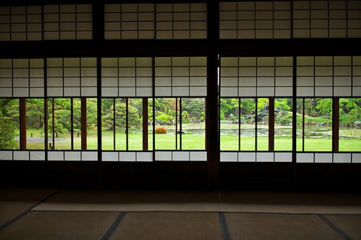 庭園の情景