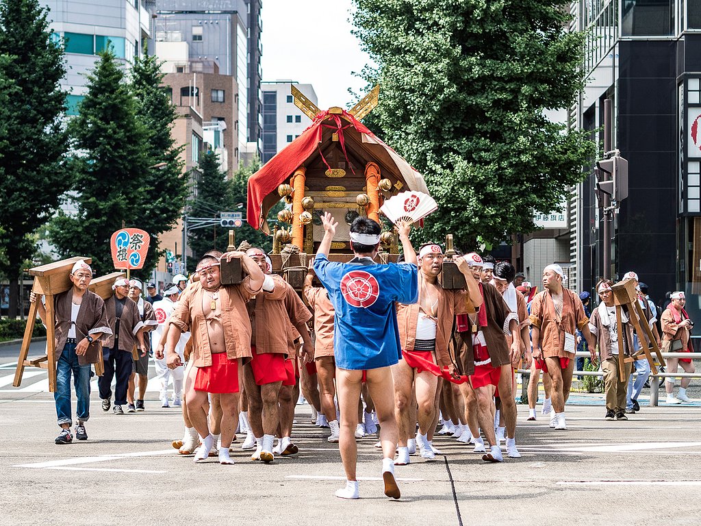 【歓】那古野神社天王祭（神輿渡御）