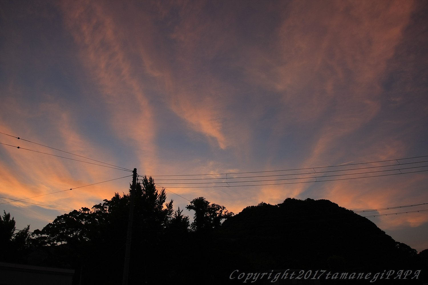 夕焼け