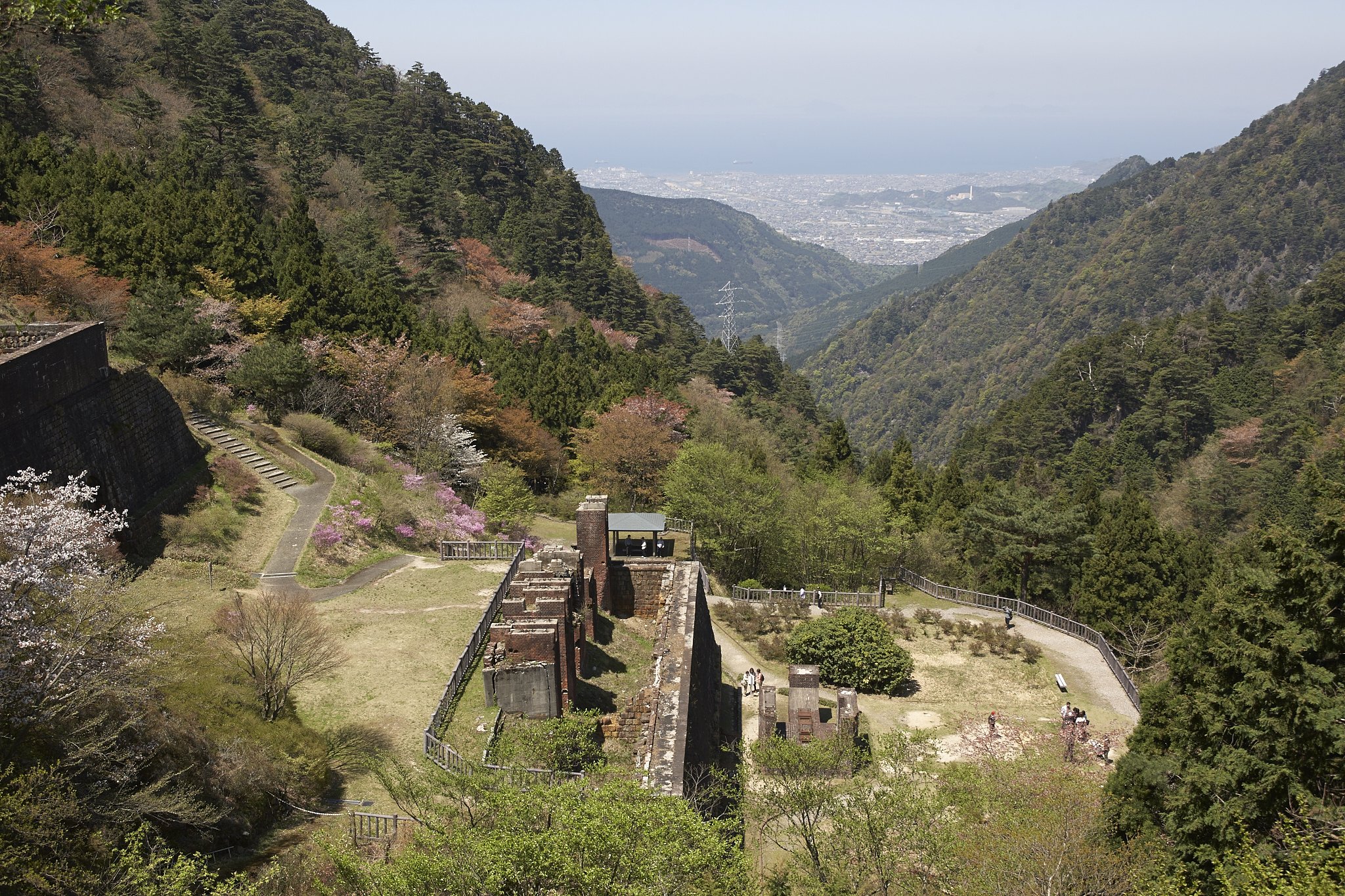 別子鉱山跡
