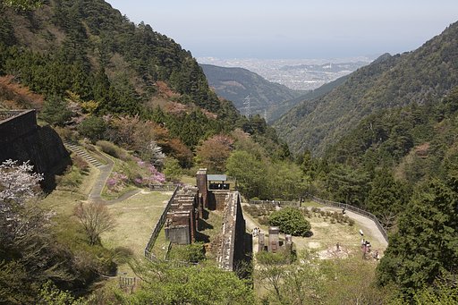別子鉱山跡