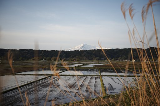 鳥海山遠望