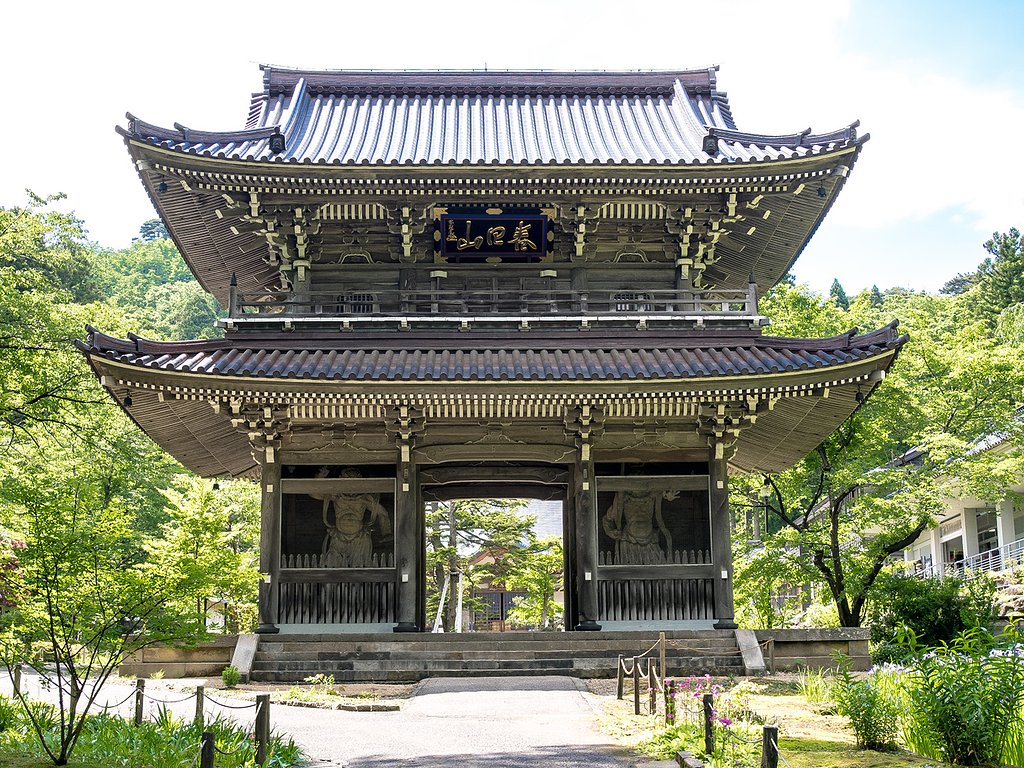 【解放感】林泉寺山門