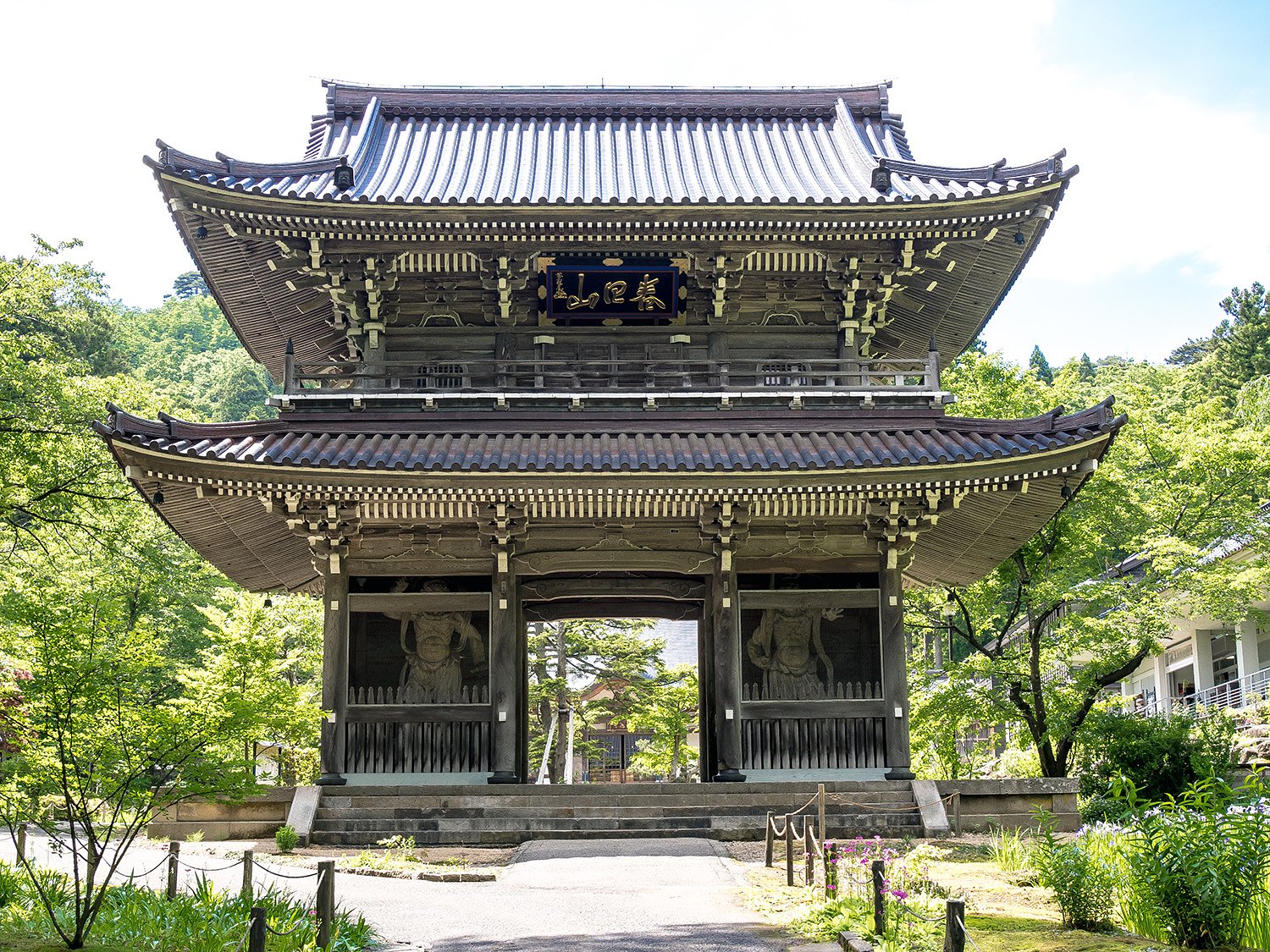 【解放感】林泉寺山門