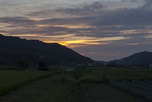 日没後