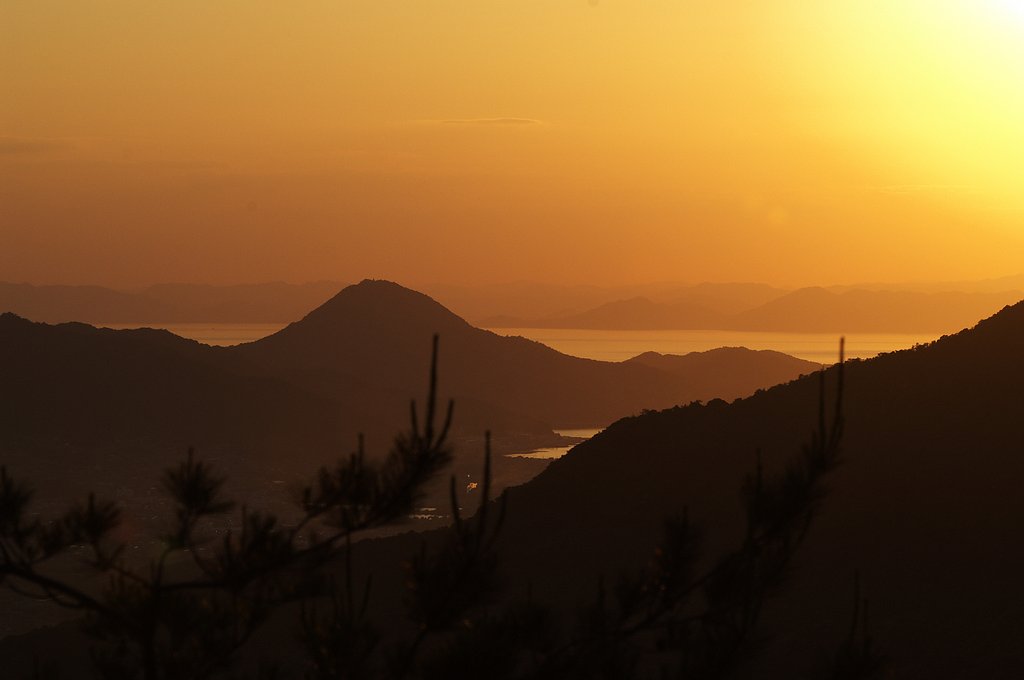 瀬戸内夕日