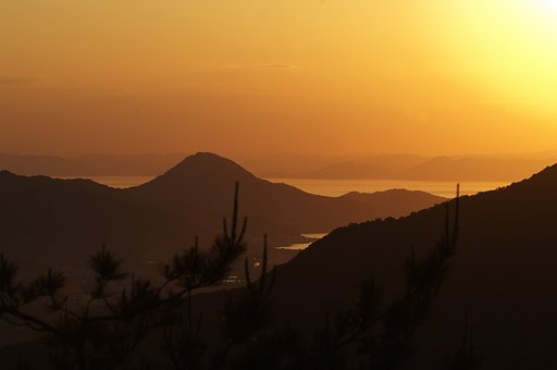 瀬戸内夕日