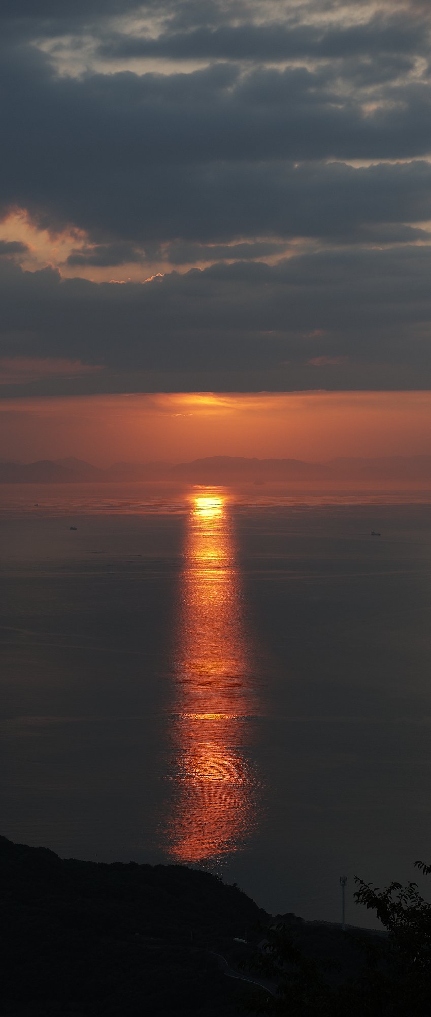 瀬戸の夕日