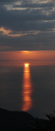 瀬戸の夕日