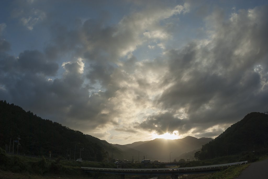 朝日の出