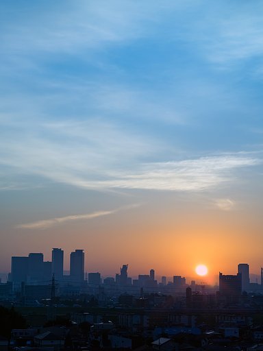 ９月22日の日の出 
