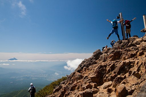 赤岳山頂