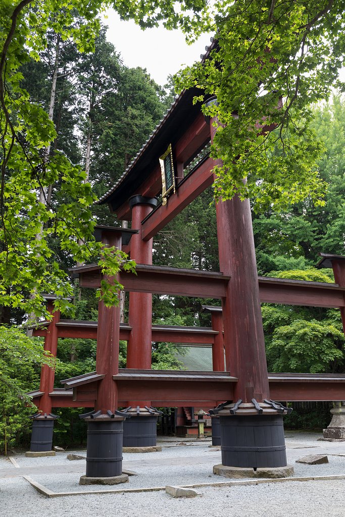 北口本宮富士浅間神社の鳥居