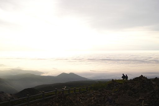 蔵王　刈田岳の雲海