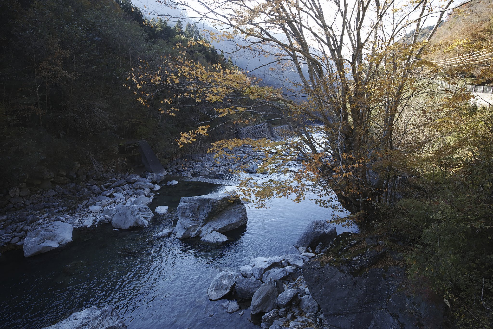 祖谷川砂防ダム