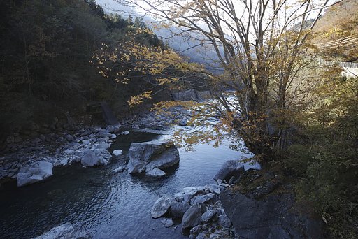 祖谷川砂防ダム