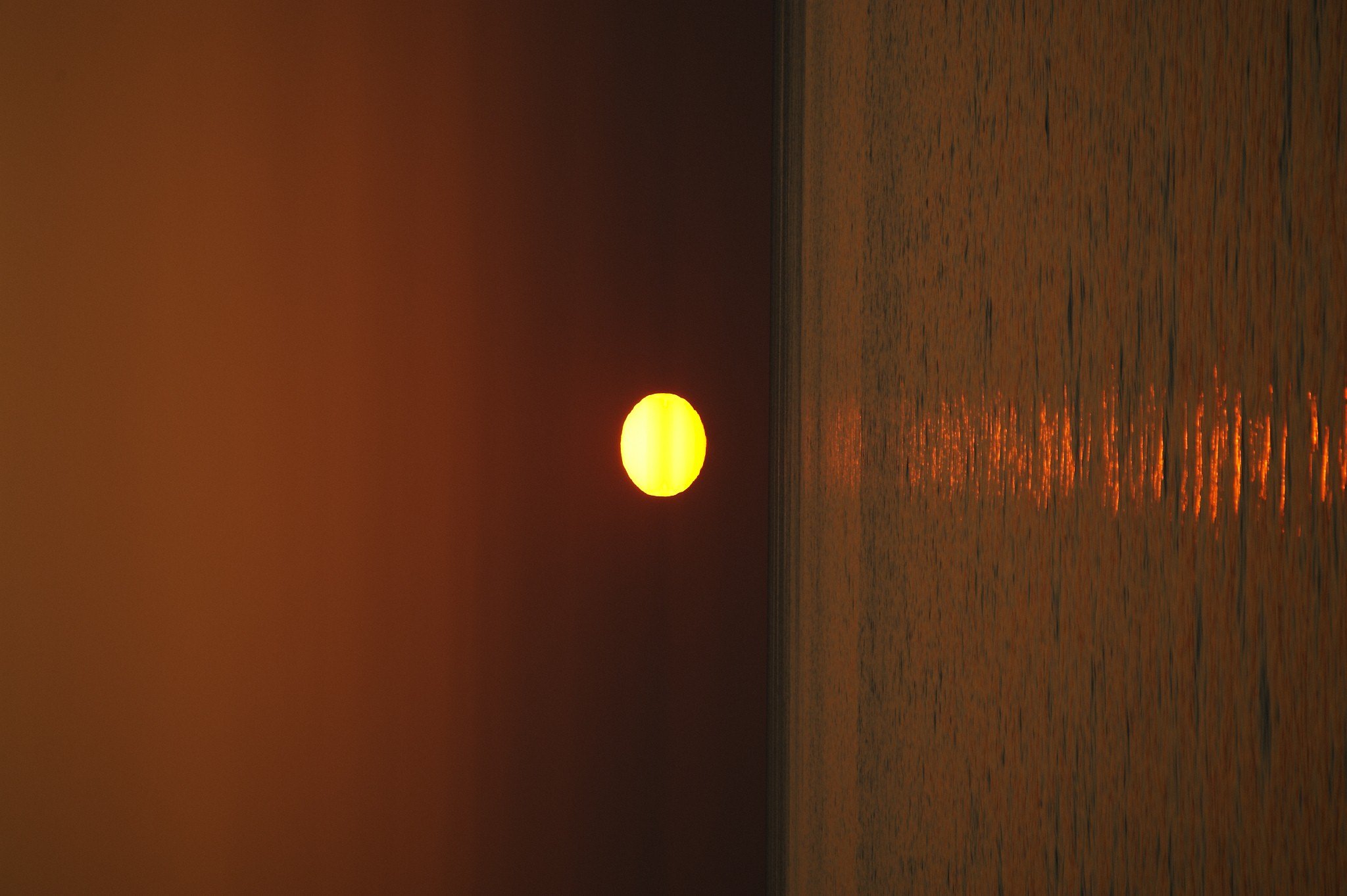 夕日