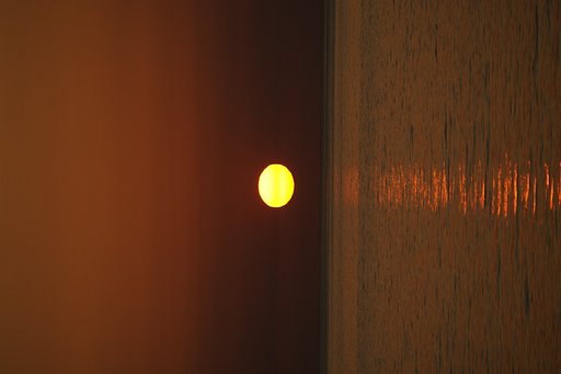 夕日
