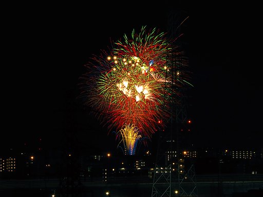 熱田まつり　花火