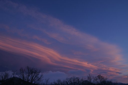 面白い雲