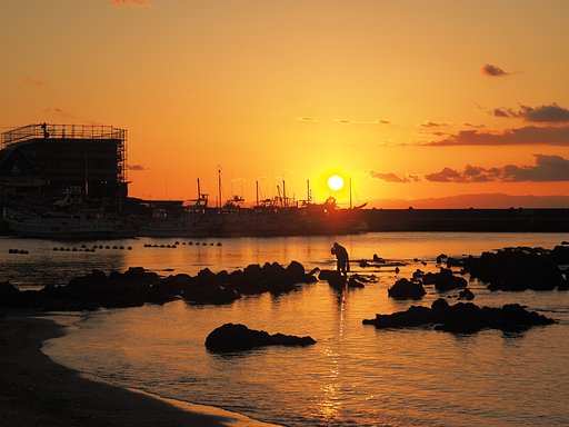 葉山夕景２