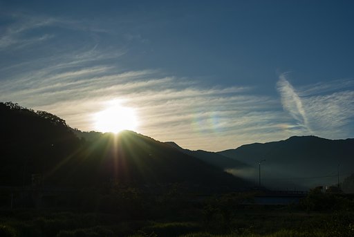 彩雲が見られました。