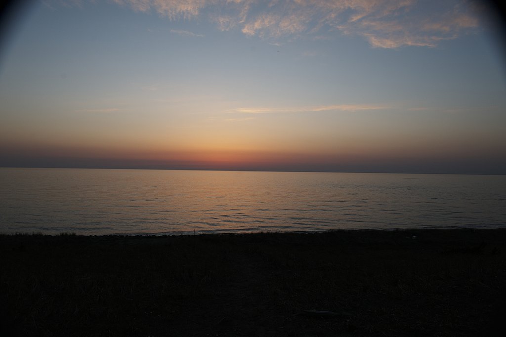 夕日