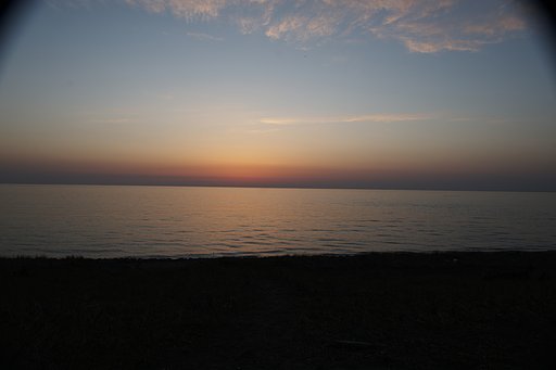 夕日