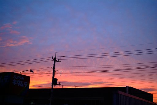 夕焼け