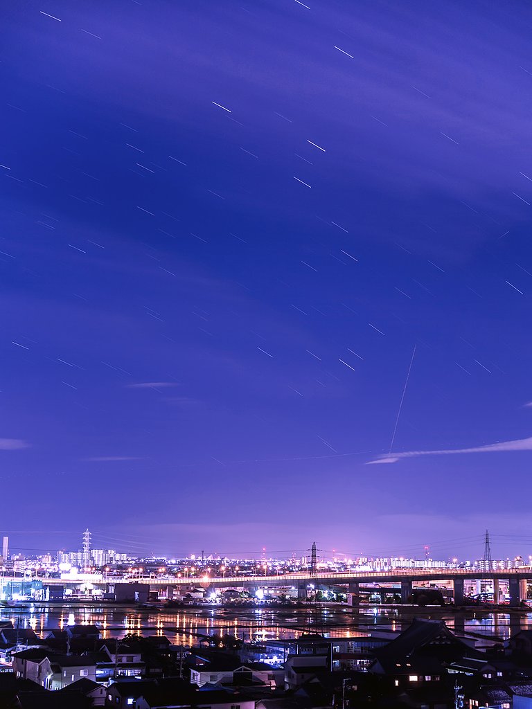 星が流れた～