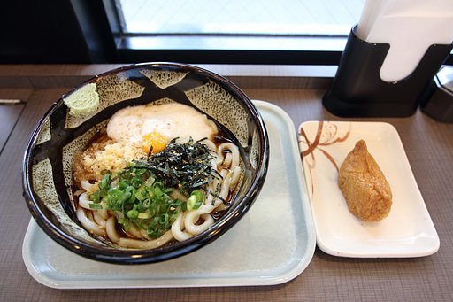 岡山駅のぶっかけうどん