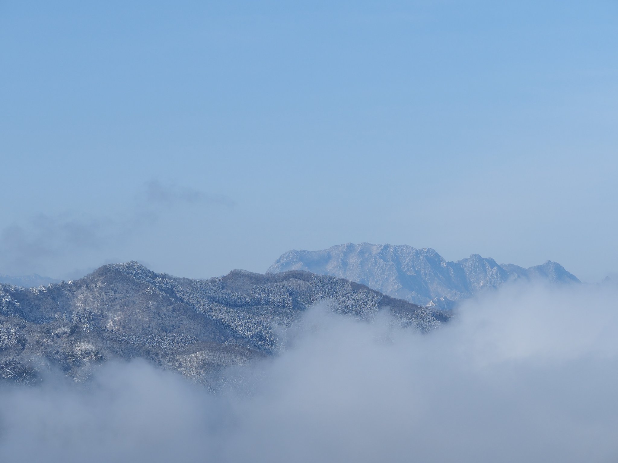両神山、遠望