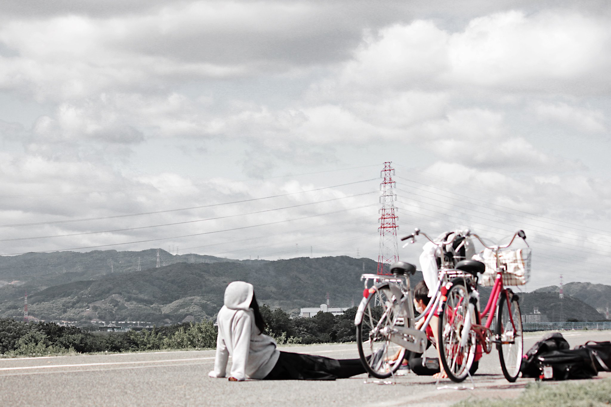 あの頃の赤い自転車