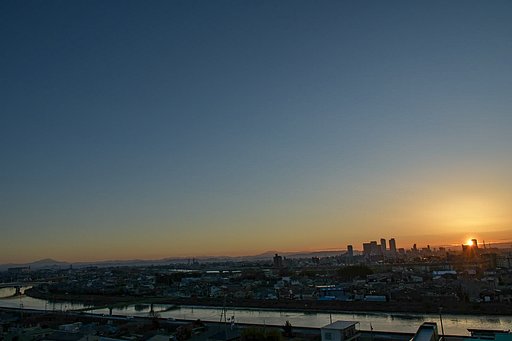 【春景】日の出