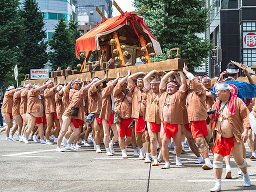 那古野神社天王祭（神輿渡御） 