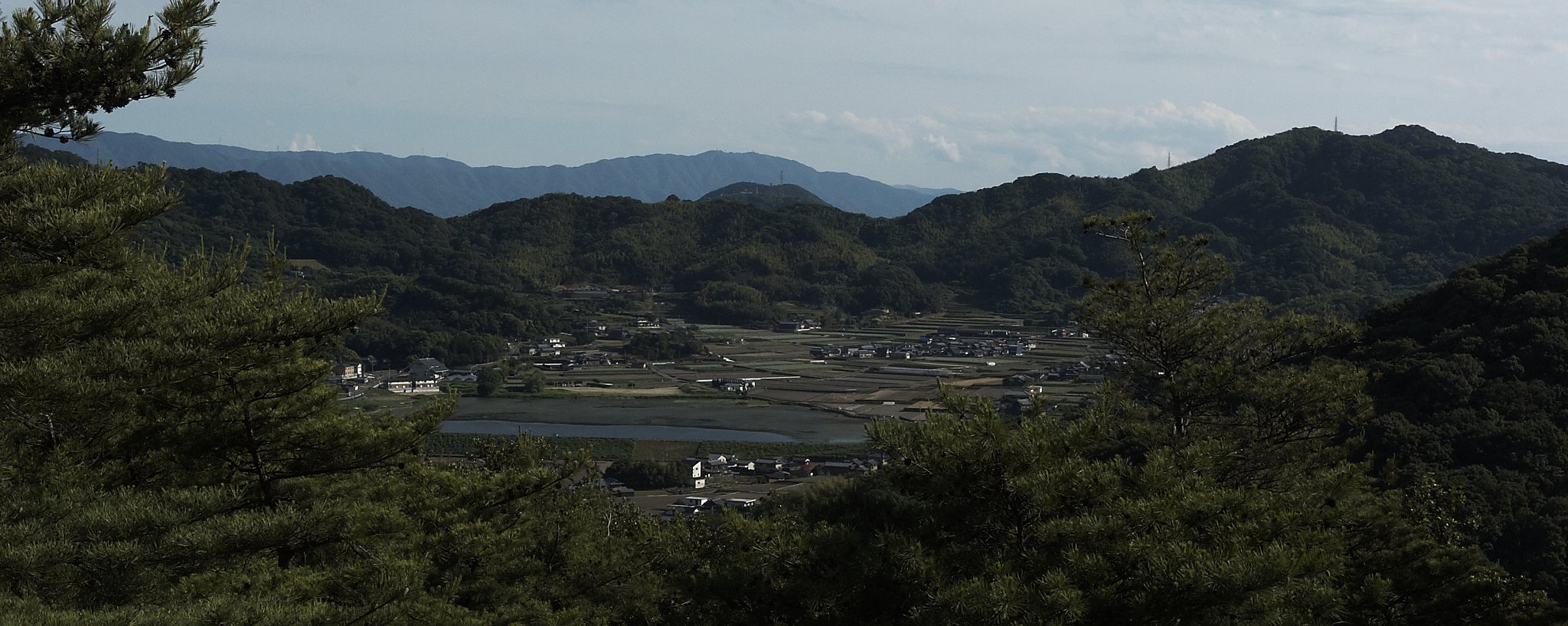 小さな盆地