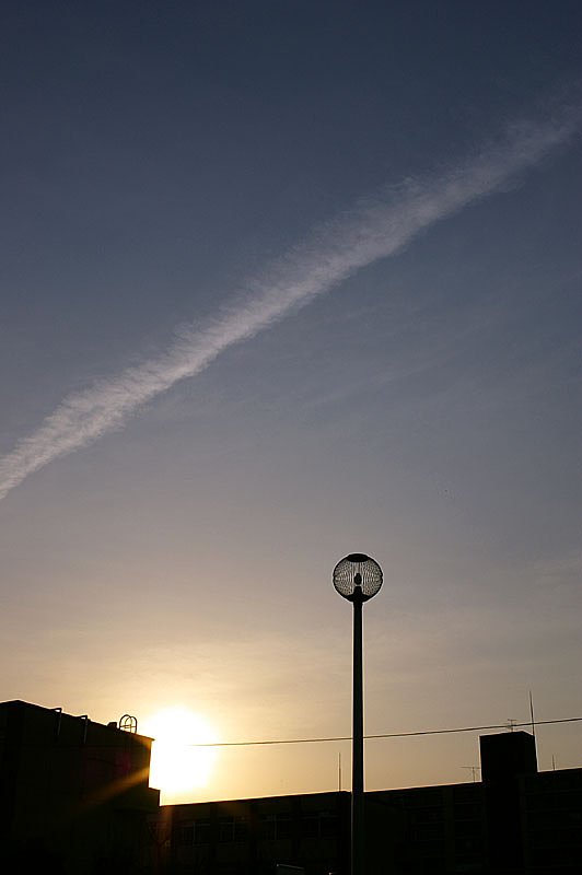 夕暮れ