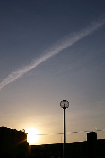 夕暮れ